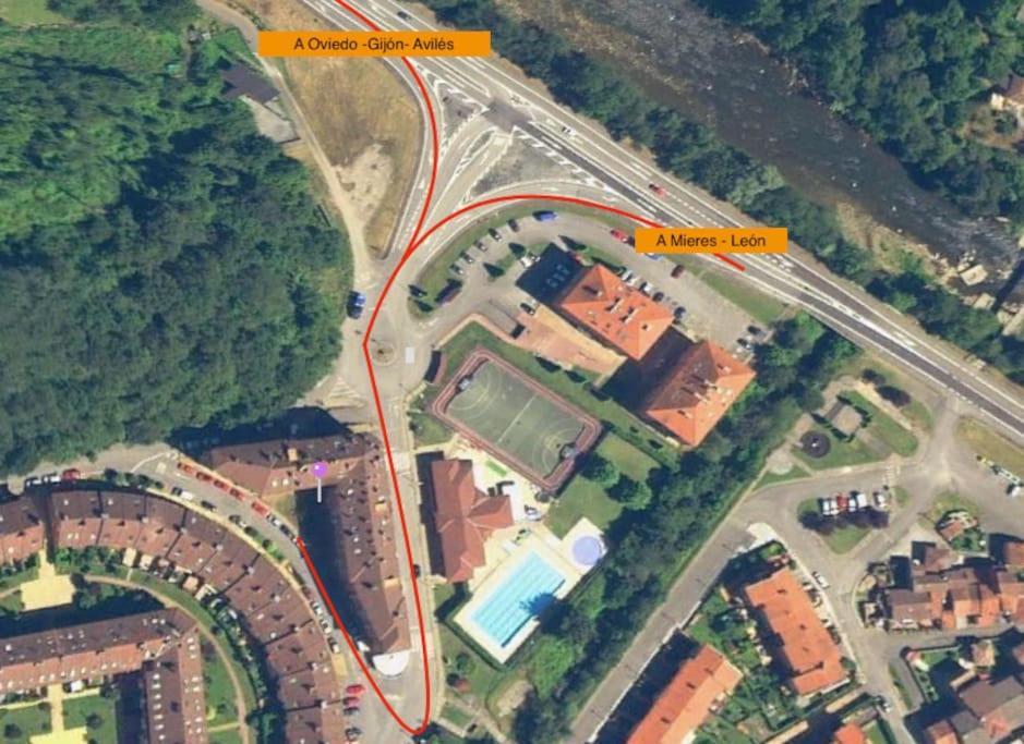Apartmán El Angliru 3 Santa Eulalia de Morcin Exteriér fotografie